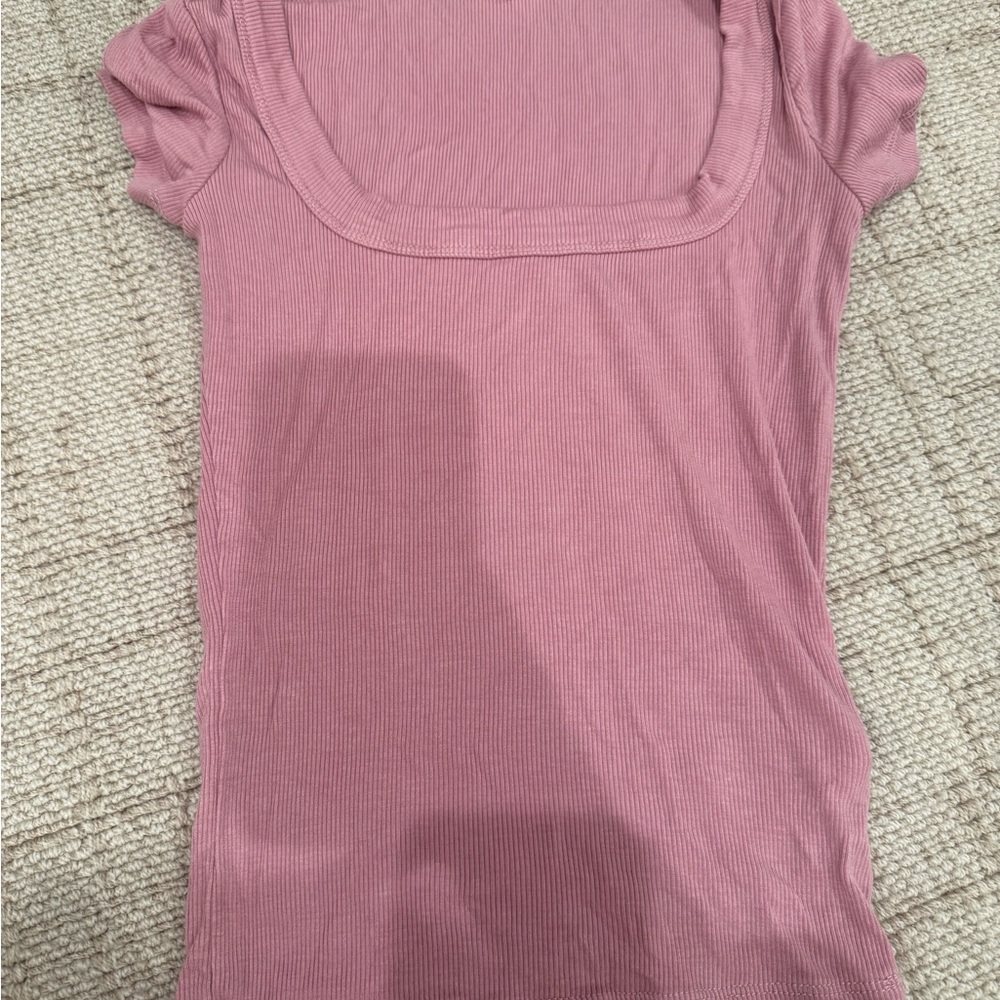 Cotton On Mauve Short Sleeve Top